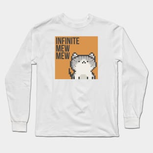 Pixel Cat 092 Long Sleeve T-Shirt